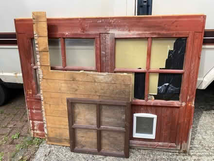 Photo of free Wood Shed door windows side (Beauchief S8) #1
