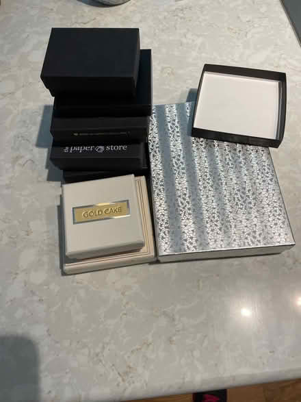 Photo of free Assorted small gift boxes (Reading, off West st) #1