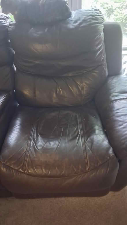 Photo of free Reclining love seat (Acton MA) #1