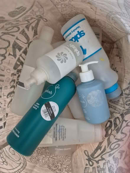 Photo of free Selection Of Refill Bottles 'Splosh' For Cleaning And Washing (Hem Heath ST4) #1
