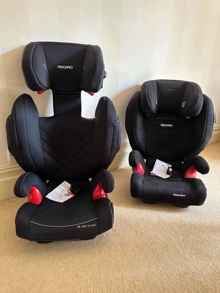 Photo of free Pair of Recaro Monza Nova child car seats (group 2-3) Isofix (Oxen End CM7) #2