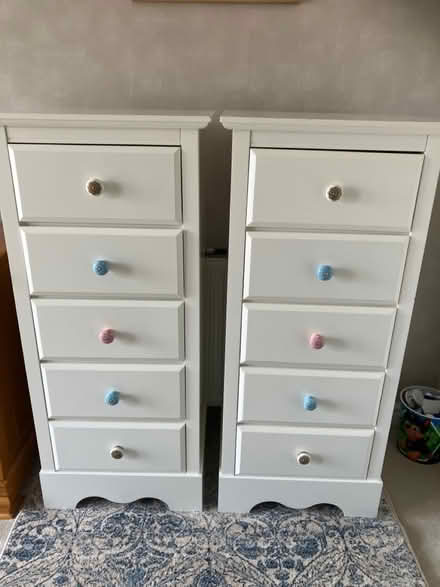 Photo of free 2 x white tallboys (Nash MK17) #1