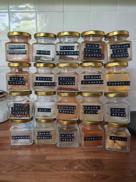 Photo of free Herb and spice refill jars (Selly Park, Birmingham B29) #1