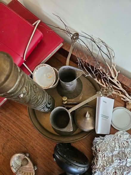 Photo of free brass coffee set, maybe moroccan (Woodingdean BN2) #1