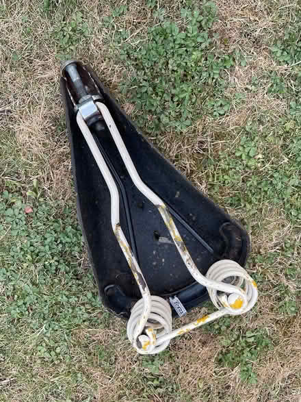 Photo of free Traditional leather bicycle saddle (NW Chichester) #2