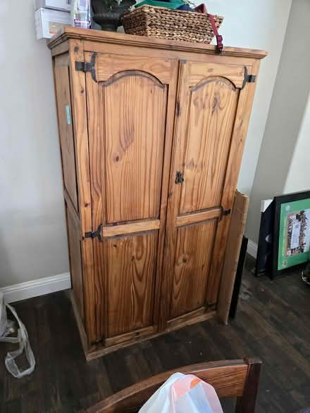 Photo of free Pine wood armoire (5 Canyons) #1
