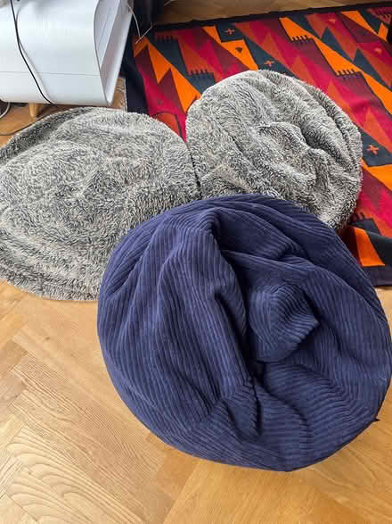 Photo of free 3 CHILD size bean bag chairs (Twickenham TW1) #1