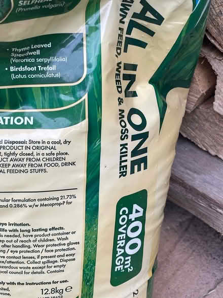 Photo of free Aftercut Lawn feed and moss killer (NW Chichester) #3