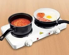 Photo of Electric double hot plate hob (Kidmore End RG4) #1