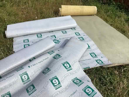 Photo of free Carpet and underlay unused. (Upton CH49) #1