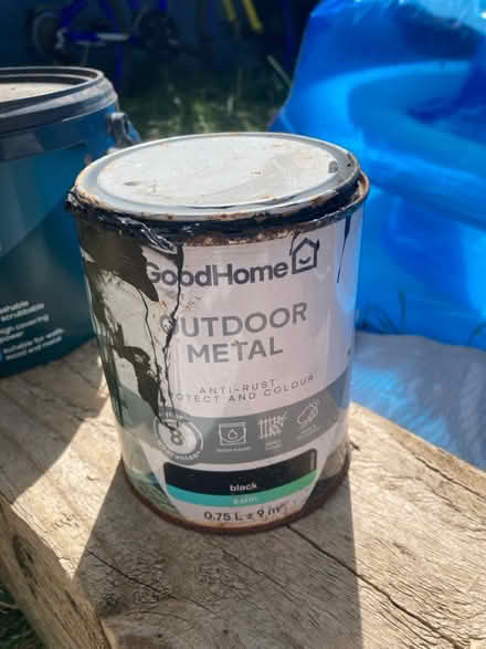 Photo of free Black metal outdoor paint (Keynsham) #1