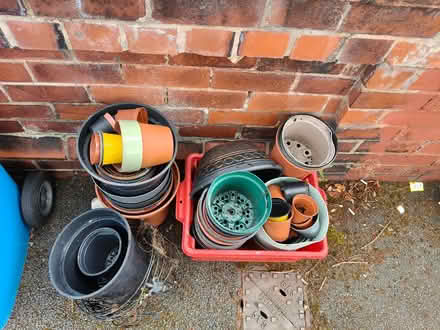 Photo of free Plastic plant pots (Manchester rusholme M14) #2
