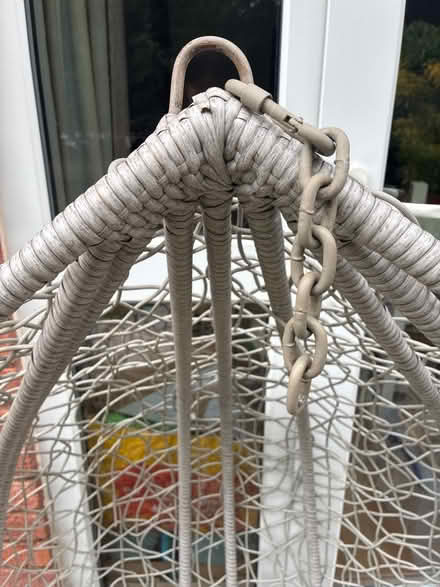 Photo of free Egg chair and cushion (Alvechurch B48) #2