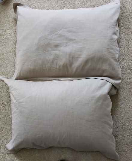 Photo of free Pair of guest bedroom pillows (West Springfield) #1
