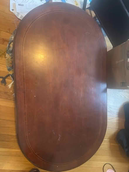 Photo of free Matching Wood Coffee and End Table (Brighton) #2