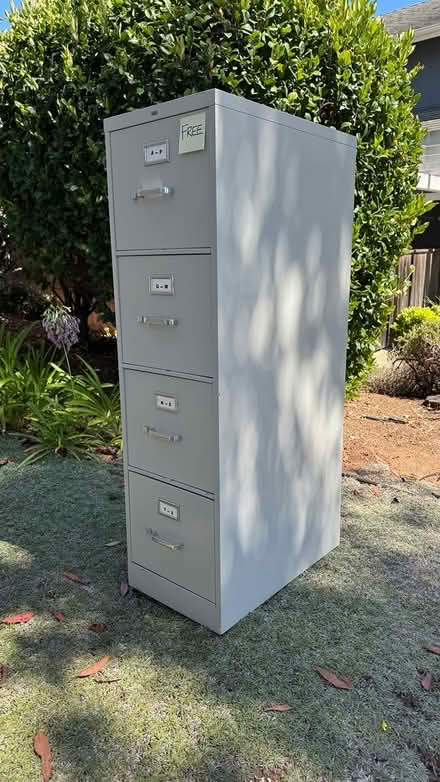 Photo of free Four drawer filing cabinet (Near La Colina Junior High) #1