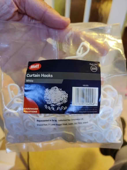 Photo of free Plastic curtain hooks (Hollingdean BN1) #1