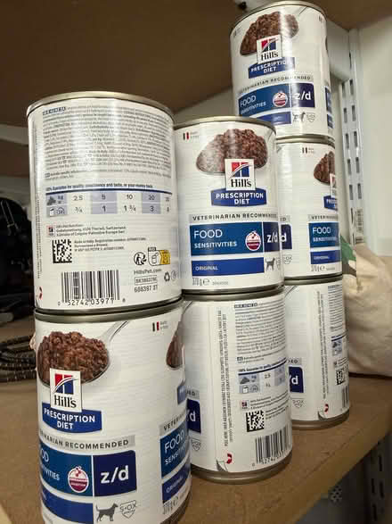 Photo of free 7 x Tins Hills Sensitivities Dog Food (Saltwood CT21) #1