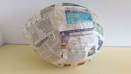 Photo of free Papier-mâché-covered balloon! (Neithrop OX16) #3