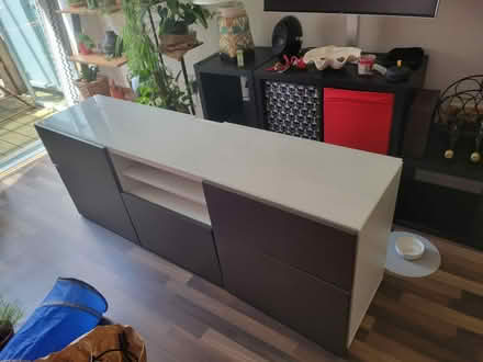 Photo of free Ikea Besta TV bench (Charlton) #3