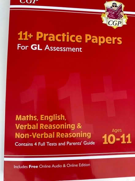 Photo of free CGP 11+ Practice papers CEM & GL assessment (Twickenham TW1) #2