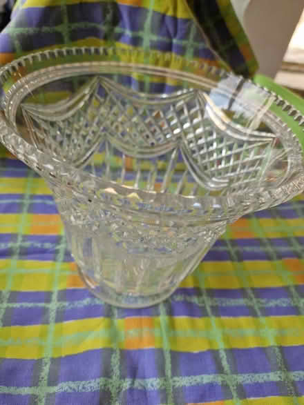 Photo of free Heavy cut glass vase (Hindhead, Surrey) #3