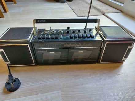 Photo of free Old Matsui double cassette and radio player (Chippenham SN14) #1