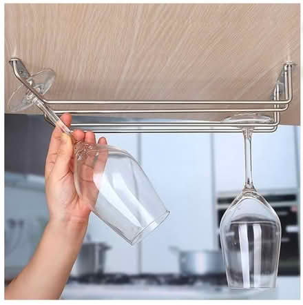 Photo of free Under Cabinet Wine Glass Rack (Starbeck HG1) #1