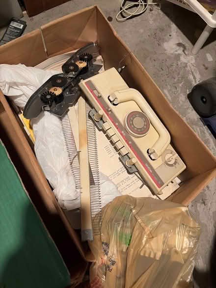 Photo of free Knitting machine supplies / books (Burlington) #1