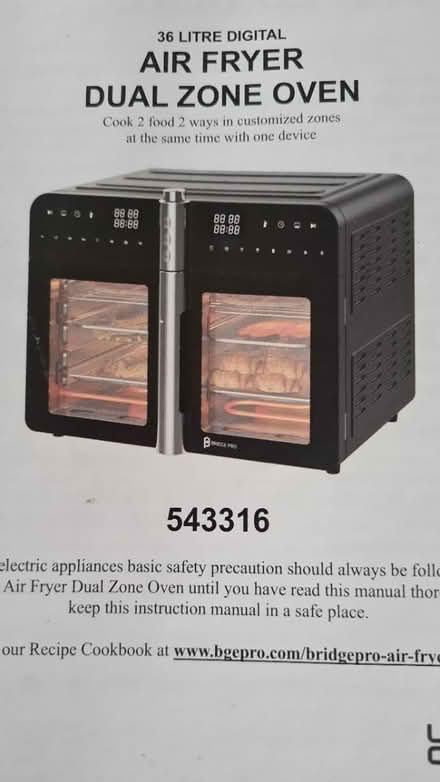 Photo of free Bridgepro 36l airfryer (Rowhedge CO5) #1