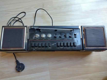 Photo of free Old Matsui double cassette and radio player (Chippenham SN14) #3