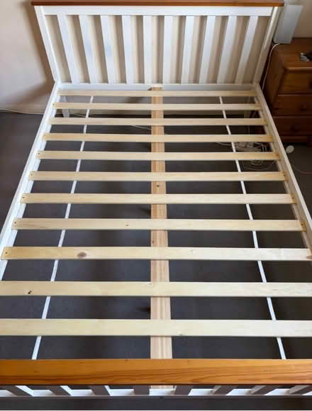 Photo of free Wooden double bed (Godstone) #2