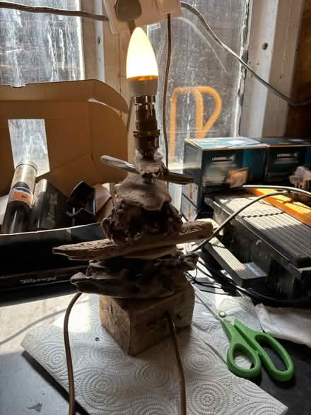 Photo of free Home made driftwood light (Far Bletchley MK3) #1
