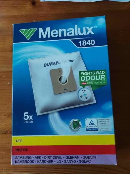 Photo of free Vacuum cleaner bags (Kilmacanogue /D 8, flexible) #1