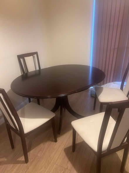 Photo of free Round Extending Dining Table (Kesgrave IP5) #2