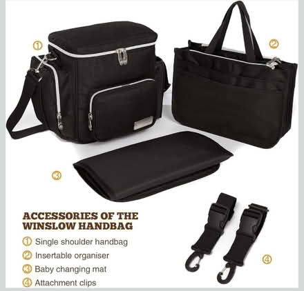 Photo of free Black changing bag (Brixton SW9) #1