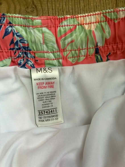 Photo of free Boys swimming shorts 11-12 yrs (Lee, SE12) #2