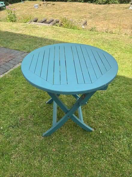 Photo of free Wooden garden table (Bexley DA5) #1