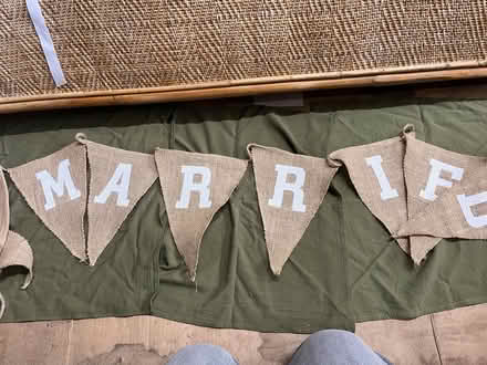 Photo of free Just married banner (Waterlooville) #2