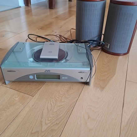 Photo of free JVC CD Player and speakers (Rialto) #1
