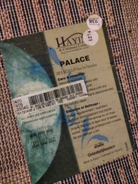 Photo of free Carpets 120 x 180 (M2J1Y3) #3