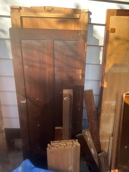 Photo of free Dismantled cedar wardrobe (Blackburn 3130) #1