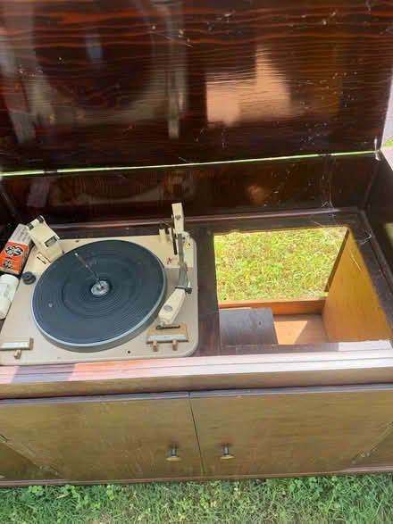 Photo of free Vintage record player (Winston by Walkertown) #3