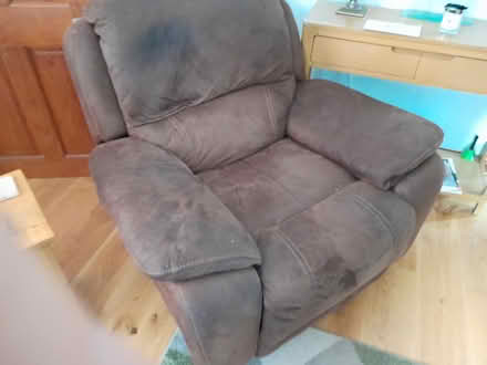Photo of free reclining sofa and chair (kilbirnie western crescent) #1