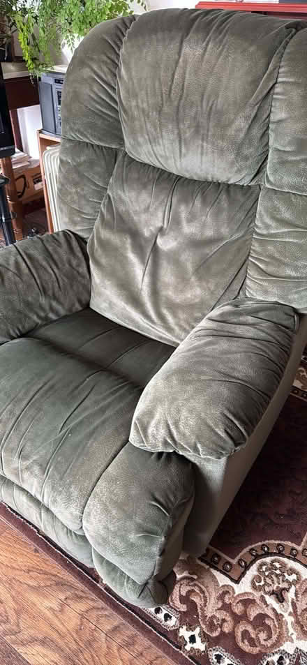 Photo of free Recliner chair - Green (Plumpton CA11) #1