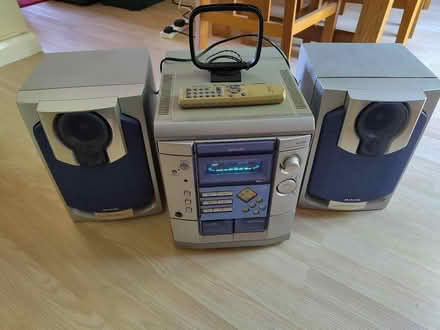 Photo of free Aiwa Cassette and CD Music Player & Speakers (Chippenham SN14) #1
