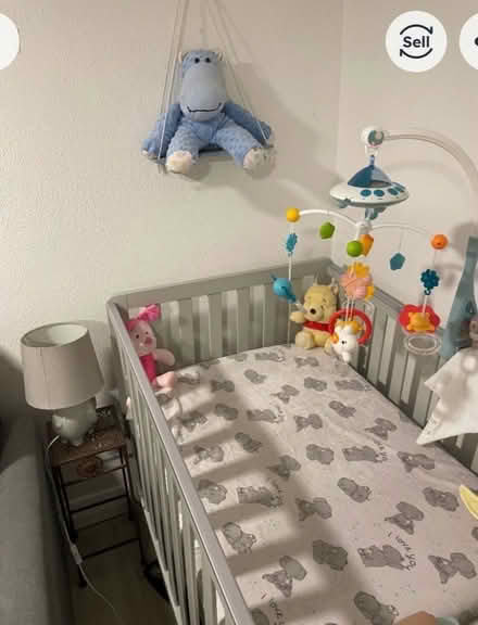 Photo of free John Lewis 3-1 baby cot frame (Kensington W8) #1
