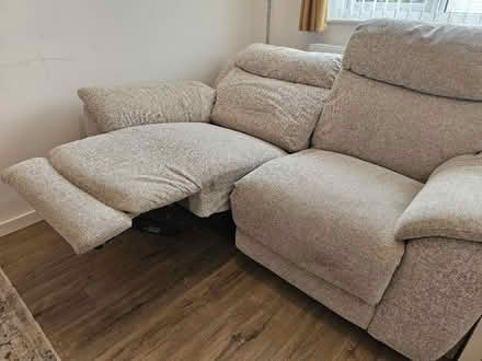Photo of free 2-seater recliner sofa (electric) (L17) #1
