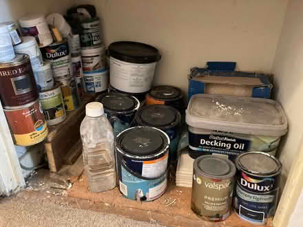 Photo of free Misc paints etc (Heeley Green S2) #1