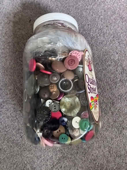 Photo of free Jar of buttons and some buckles (Waterlooville PO7) #2